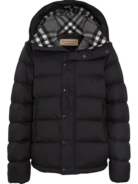 burberry padded puffer jacket|Burberry detachable puffer jacket.